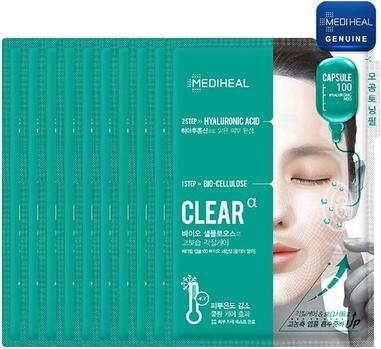 Immagine prodotto Mediheal Capsule 100 Maschera a 2 fasi con acido ialuronico per tutti i tipi di pelle 23Ml + 4Ml (23 ml)