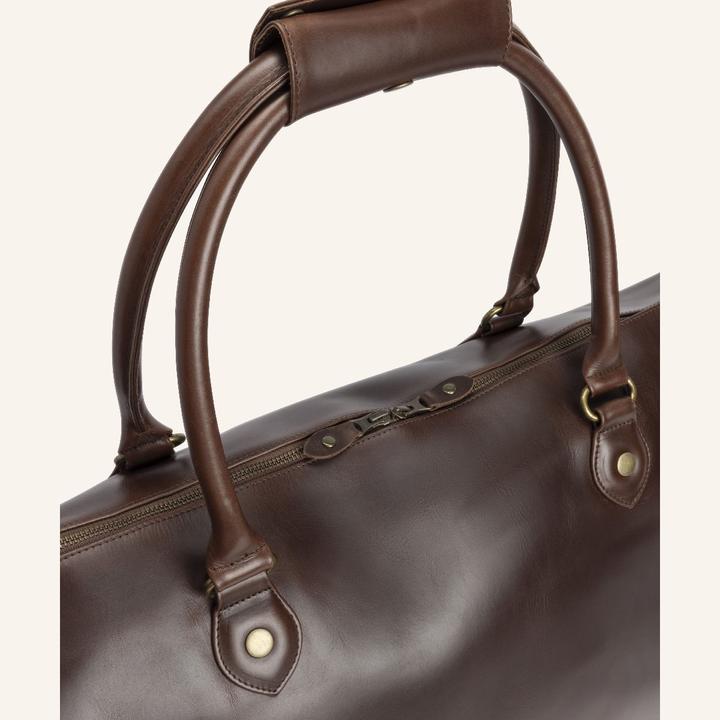 Produktbild Buckle & Seam Leder Weekender Linwood Braun / (37 l, Handgepäck (bis 50l))