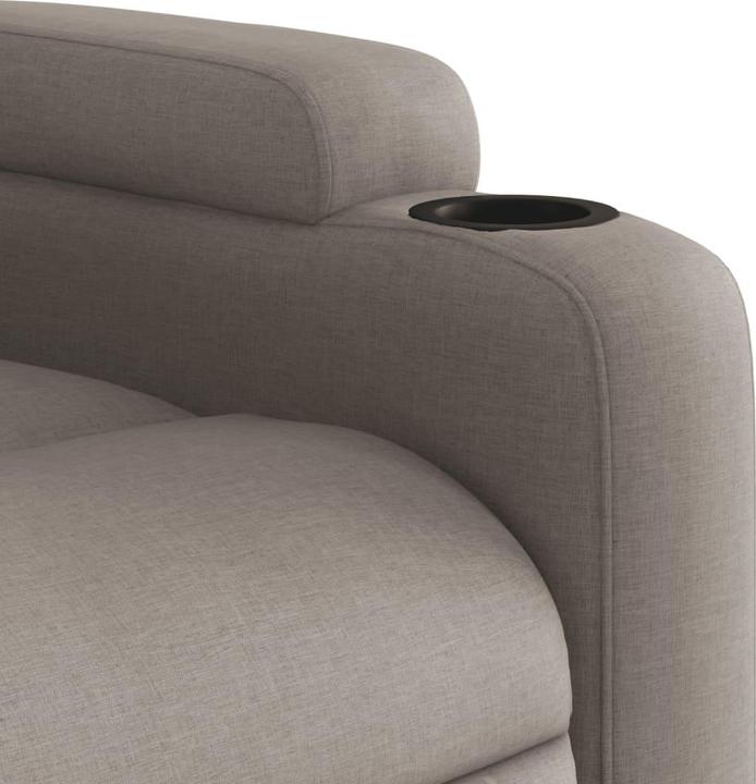 Produktbild VidaXL Massagesessel Taupe Stoff,Farbe: Taupe,Material: Stoff (100