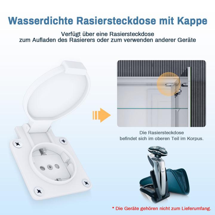 Image du produit SONNI Spiegelschrank (70 x 60 cm)