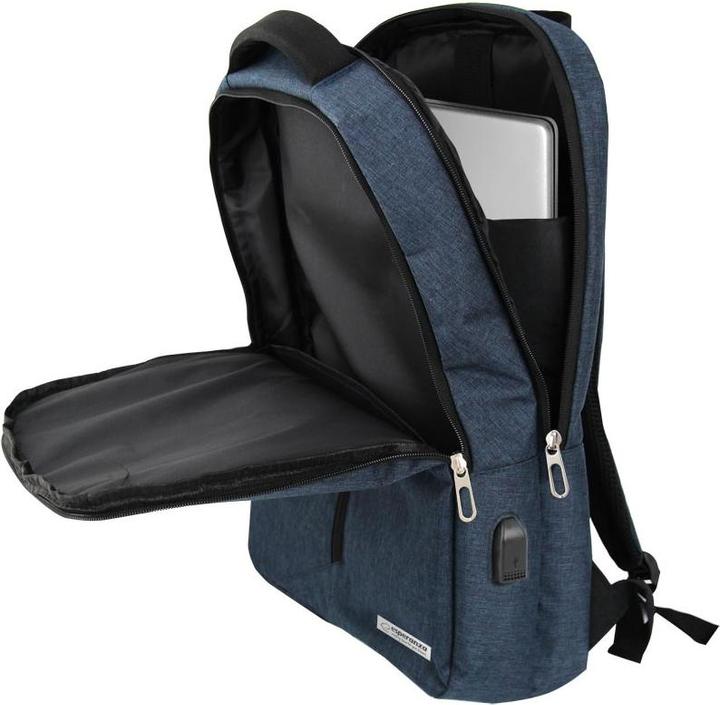 Actual product image Esperanza ET196 Laptop backpack 15 6" Blue (15.60")