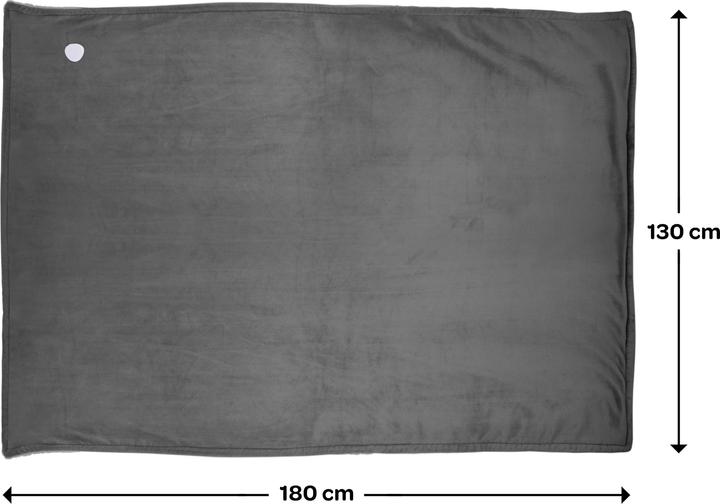 Produktbild Inventum HB180G - Elektrische omslagdeken - 180x130 cm - Grijs