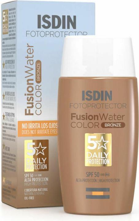 Produktbild Isdin FOTOPROTECTOR fusion water color SPF50 #bronce 50 ml (Sonnencreme, SPF 50, 50 ml, 500 g)