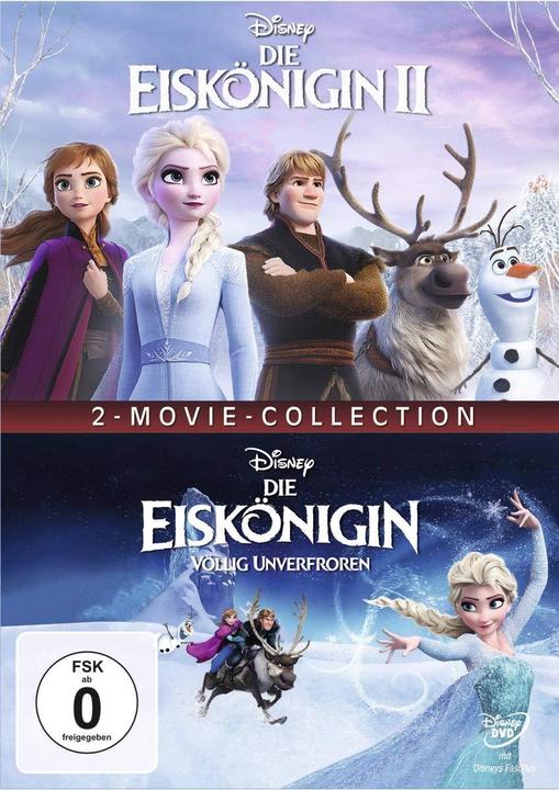 Produktbild Disney Die Eiskönigin 2 - 2 Movie Collection - DVD (DVD, Deutsch, Türkisch, Englisch)