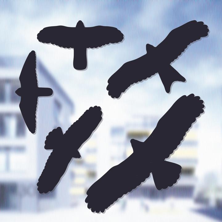 Produktbild Swissinno Vogelschutz-Aufkleber 5er