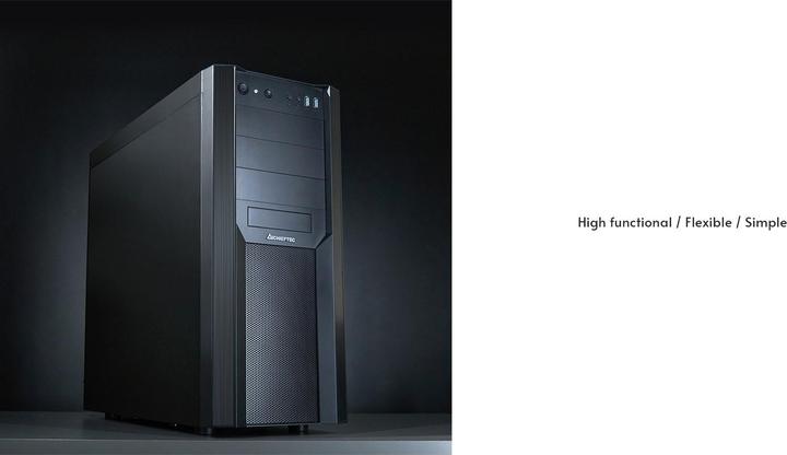 Actual product image Chieftec PC case Mesh CW-01B-OP (ATX)