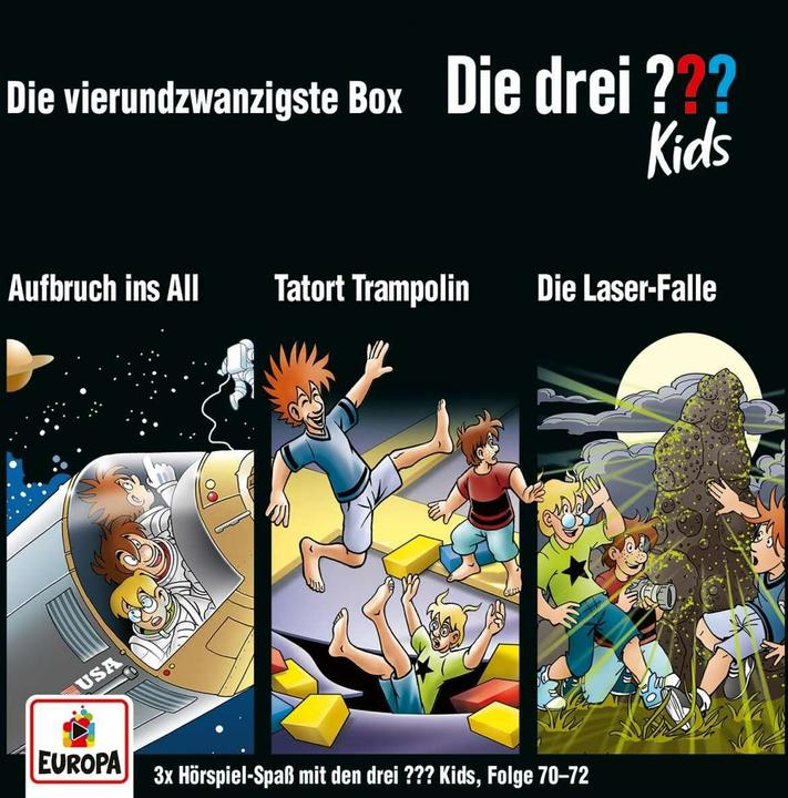 Actual product image The three THREE QUESTION MARK kids - 24 Box (F70-72) (Ulf Blanck, The three ??? kids, German)