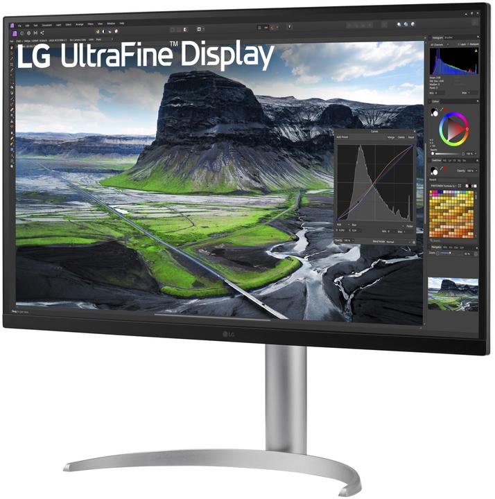 Actual product image LG 32UQ850V-W (3840 x 2160 Pixels, 32")