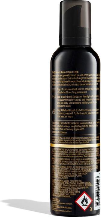Actual product image Bondi Sands Aero Liquid Gold (Self tanning foam, 225 ml)