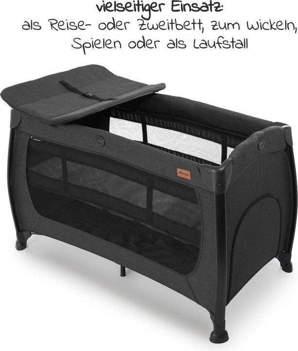 Produktbild Hauck Play N Relax Center Melange Black