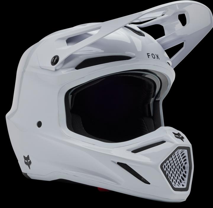 Actual product image Fox V3 RS Carbon Solid Helmet (54 cm)