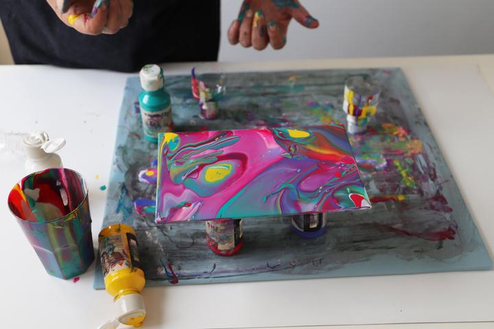 Produktbild Primo Acrylfarbe Pouring (Mehrfarbig, 100 ml)