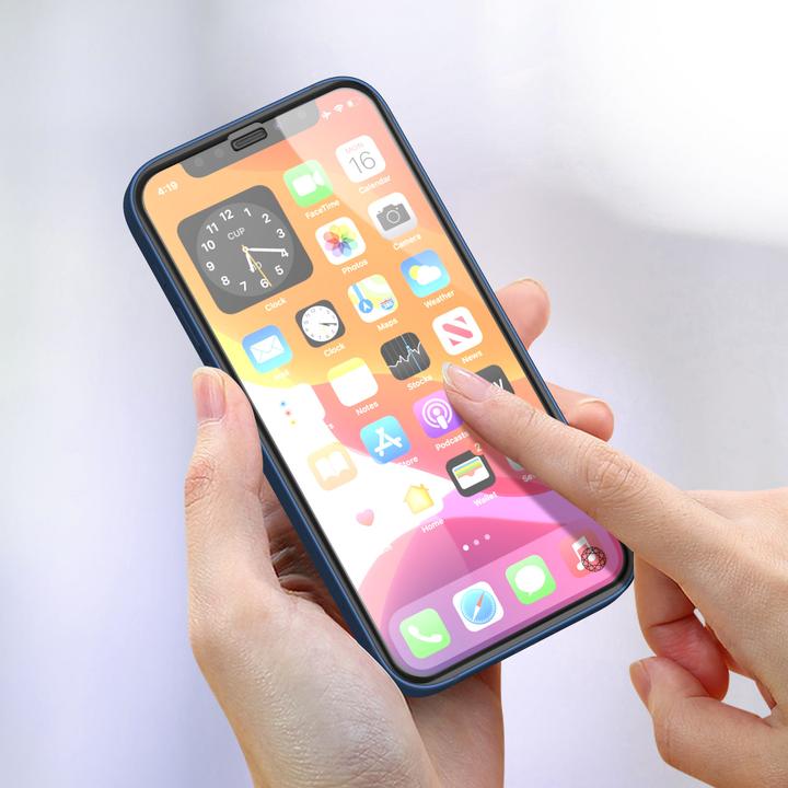 Actual product image Bigben Connected Glass screen protector (1 Piece, Apple iPhone 12 mini)