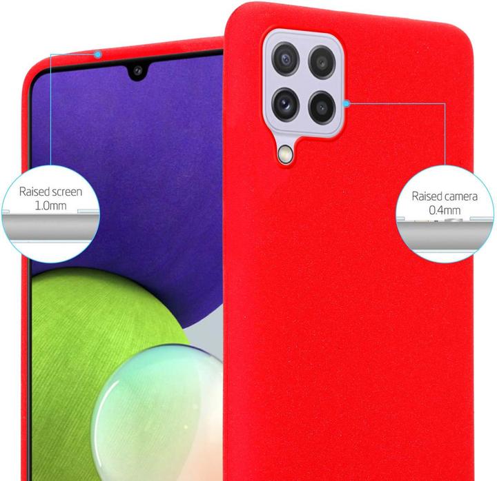 Actual product image Cadorabo TPU Frosted cover (Samsung Galaxy M22, Samsung Galaxy A22, Samsung Galaxy A32)