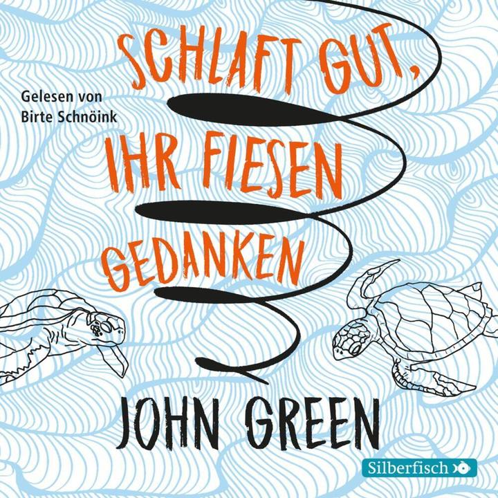Actual product image Sleep well, you nasty thoughts (John Green, German)
