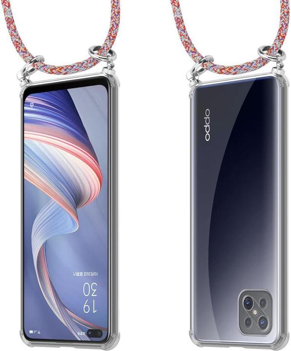 Produktbild Cadorabo TPU Handy Kette SILBER Cover