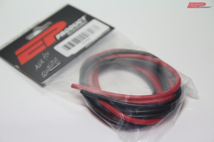 Image du produit EP Câble silicone 2mm², rouge/noir chaque 1m