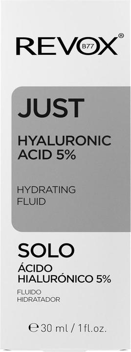 Actual product image Revoxb77 Just Hyaluronic Acid 5% (30 ml)