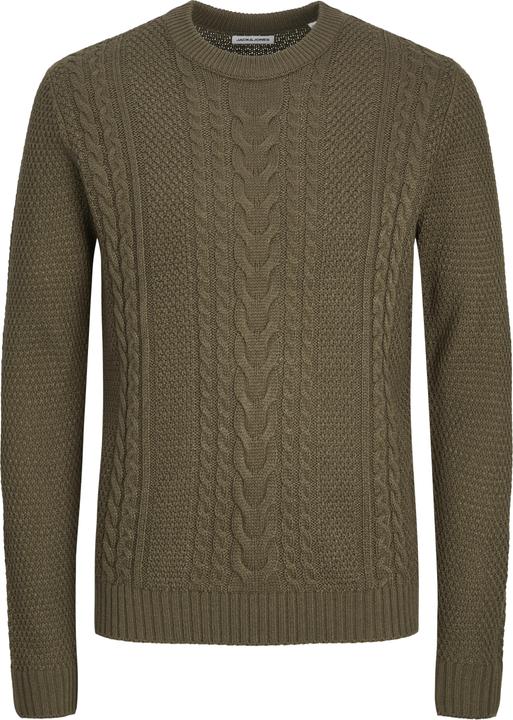 Jack & Jones Einfarbig Strickpullover Strickpullover (XS)