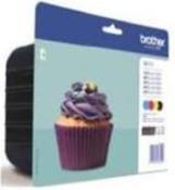 Actual product image Brother LC-123VALBP Value Pack (M, FC, Y, C)