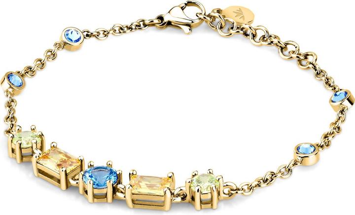 Gold, Grün, Blau/türkis, Gelb