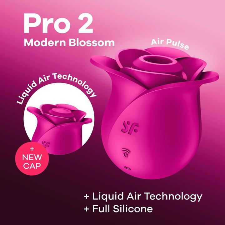 Actual product image Satisfyer Pro 2 - Modern Rose