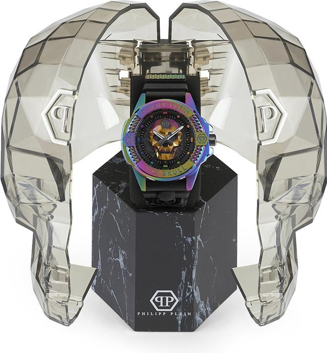 Actual product image Philipp Plein PWAAA2123 The Skull 44mm Men's Watch 44mm 5ATM (Analogue wristwatch, 44 mm)
