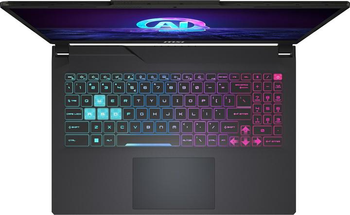 Actual product image MSI Cyborg 15 AI A1VF-033 Translucent Black (15.60", Intel Core Ultra 7 155H, 16 GB, 1000 GB, DE)