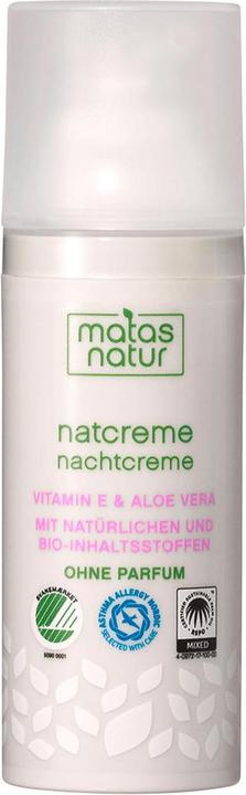 Matas Natur Nachtcreme mit Bio-Aloe Vera und Vitamin E (50 ml, Nachtcreme)