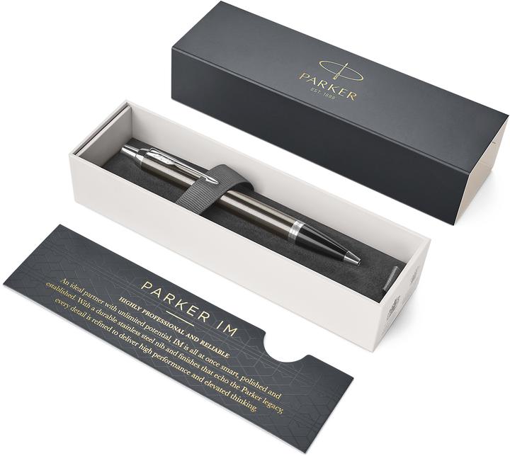 Produktbild Parker Pen IM Dark Espresso (Silber, 1 x)