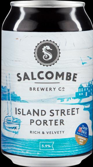 Actual product image Salcombe Island STREET Porter Craft Brew Can Case / (24 x 33 cl)