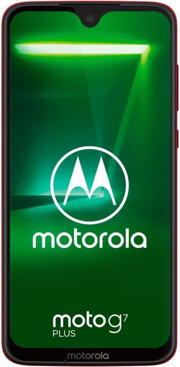 Produktbild Motorola Moto G7 Plus (64 GB, Red, 6.20", Dual SIM + SD, 16 Mpx, 4G)