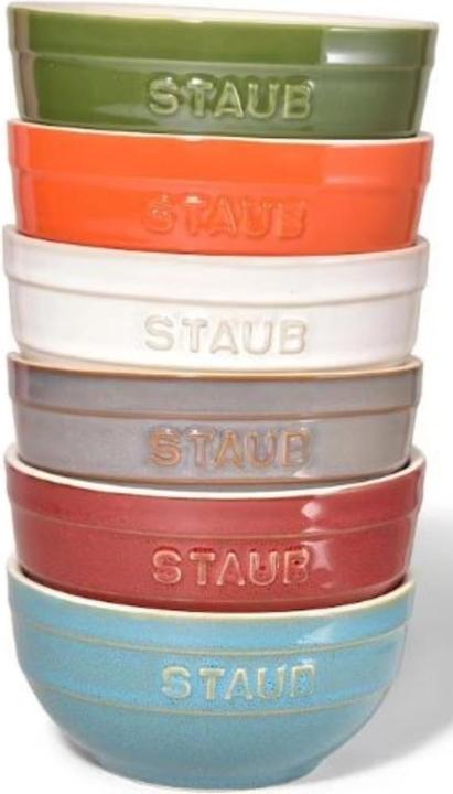 Actual product image Staub Rainbow bowl set 6-piece, 12cm (6 x)