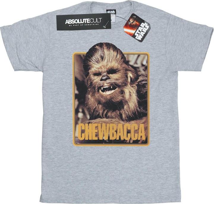 Immagine prodotto Star Wars Chewbacca Scream Maglietta Ragazze (140, 146)