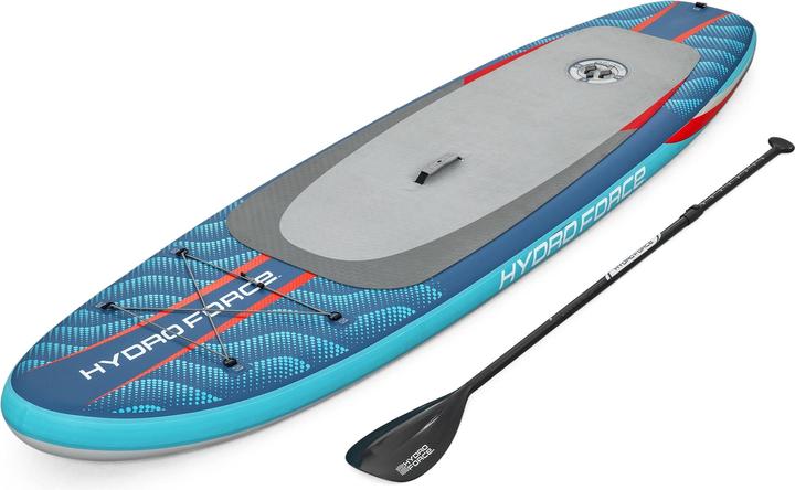 Actual product image Bestway Hydro Force Oceana CompactAir Inflatable Stand-Up Paddleboard Set with Built-in Pump 3.05 m