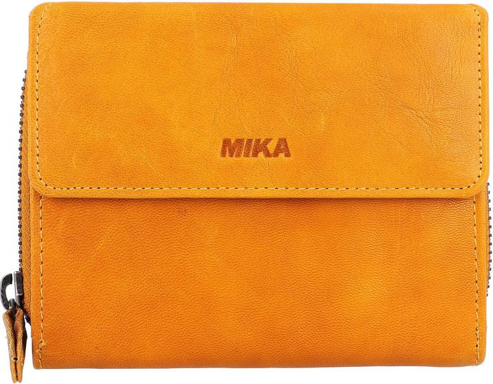 Produktbild Mika Damengeldb”rse, aus Leder, Farbe: gelb