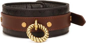 Productafbeelding Liebe Seele Lederen halsband met riem