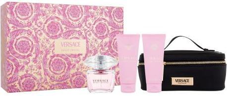 Versace Bright Crystal Christmas 2024 Eau de Toilette / BShower Gel / Body Lotion / Case (Parfum set)