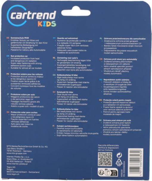 Produktbild Cartrend KIDS Sonnenschutz PKW 2x