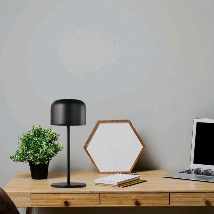 Immagine prodotto V-TAC VT1181 Lampada da tavolo a LED2200 mAh, batteria ricaricabile, 3000 K 6000 K, IP54, nero (150 lm)