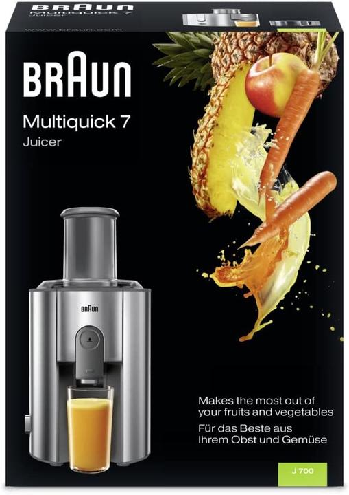 Actual product image Braun Juicer J700