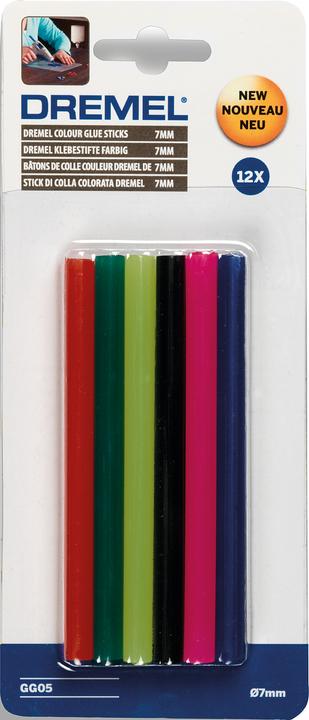 Productafbeelding Dremel Gekleurde lijmstiften GG05
