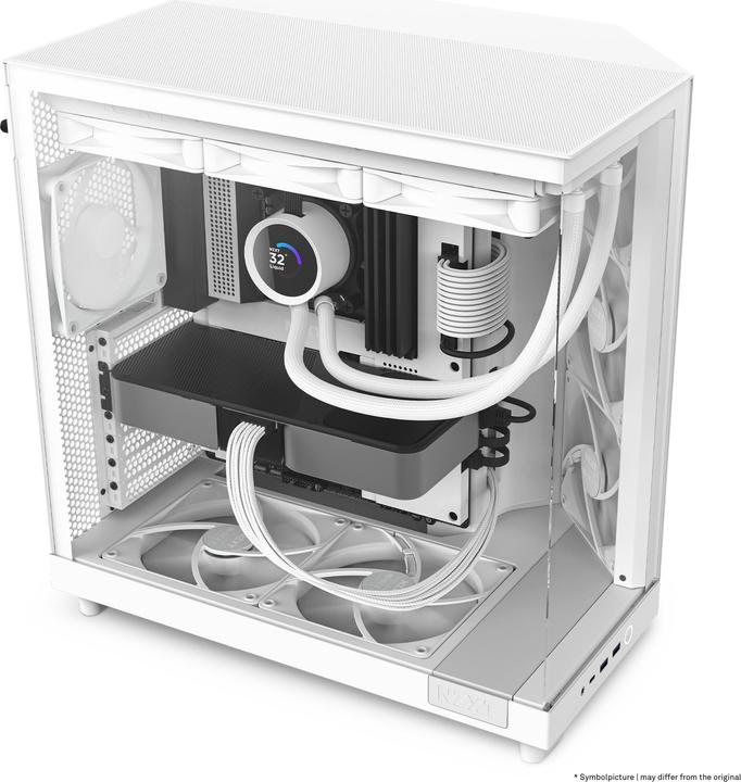 Actual product image NZXT H6 Flow (ATX, Mini-ITX, mATX)
