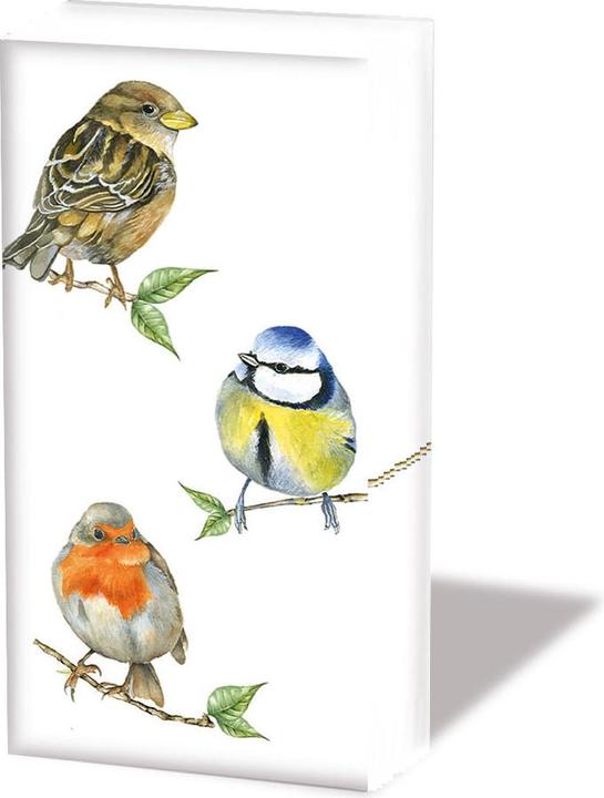 Image du produit Ambiente Mouchoirs en papier "Birds (10 x)
