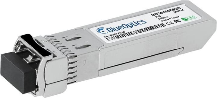 Produktbild BlueOptics 10G-SFP-SR-S. SFP Transceiver-Typ: Faseroptik, Maximale Datenübertragungsrate: 10000 Mbit/s, Schnitt
