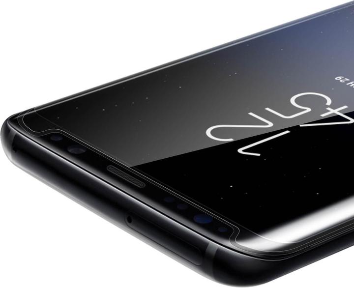 Actual product image Avizar Rounded edges + rim (1 Piece, Samsung Galaxy S8)