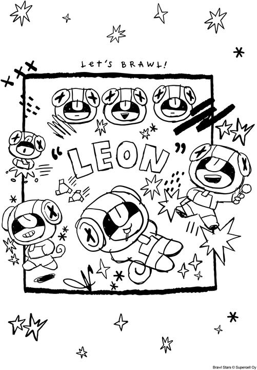 Image du produit Panini Brawl Stars Superbe jeu d'autocollants et de coloriage (Allemand, Panini, 2023)