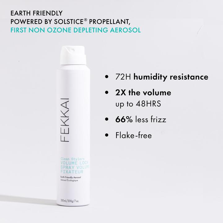 Produktbild Fekkai - Green Aerosol Volume Lock Firm Hold Hair Spray 200 ML (200 ml)