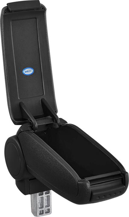 Image du produit Pro-Tec Accoudoir central Skoda Citigo avec compartiment de rangement Similicuir noir avec surpiqûres rouges