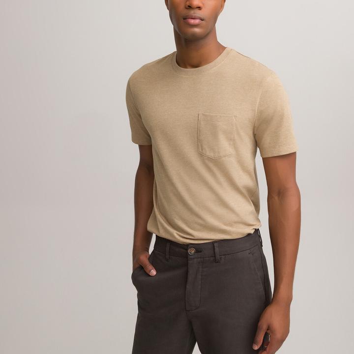 Actual product image La Redoute Collections T-Shirt mit rundem Ausschnitt (XL)